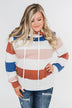 You'll Come Knocking Overlap Hoodie- Spice