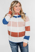 You'll Come Knocking Overlap Hoodie- Spice
