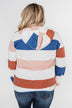 You'll Come Knocking Overlap Hoodie- Spice