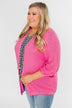 The Perfect Knit Cardigan- Pink