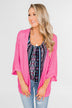 The Perfect Knit Cardigan- Pink