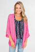 The Perfect Knit Cardigan- Pink