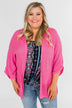 The Perfect Knit Cardigan- Pink