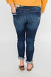 C'est Toi Distressed Skinny Jeans- Jade Wash