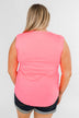"Vacay" Graphic Tank Top- Neon Pink