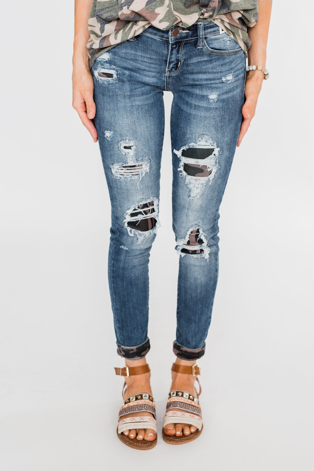 Judy Blue Jeans Camo Patch