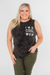 "I'm a Cool Mom" Tank Top- Black Vintage