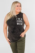 "I'm a Cool Mom" Tank Top- Black Vintage