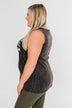 "I'm a Cool Mom" Tank Top- Black Vintage