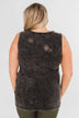"I'm a Cool Mom" Tank Top- Black Vintage