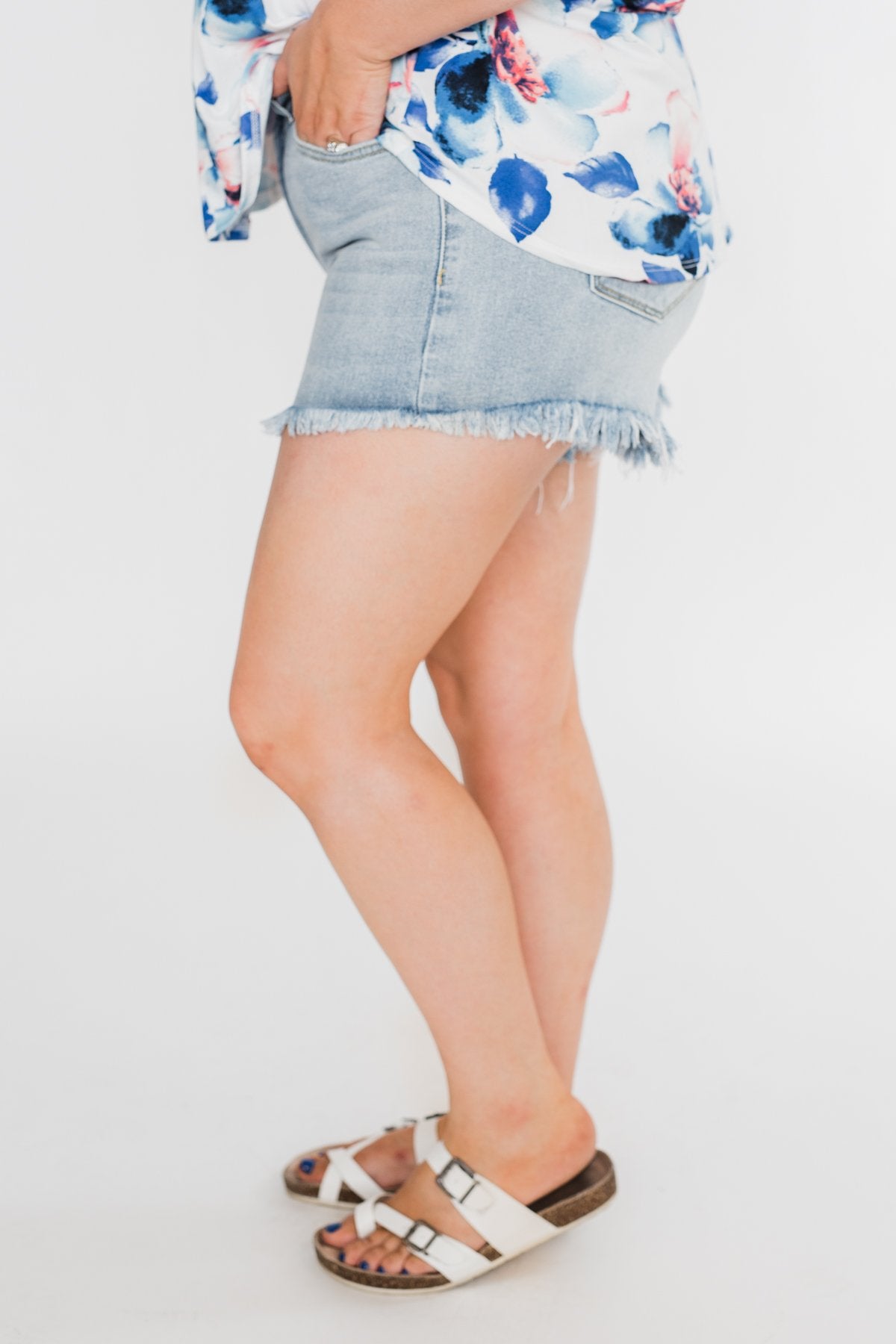 KanCan Denim Shorts- Lynn Wash