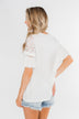 Part Of You Half Bell Sleeve Top- Ivory