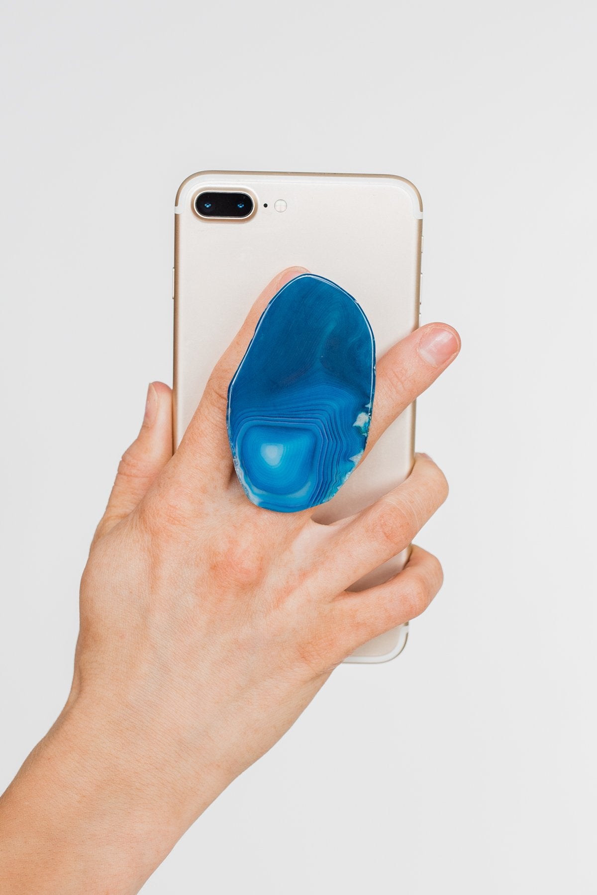 Blue Gem Phone Grip