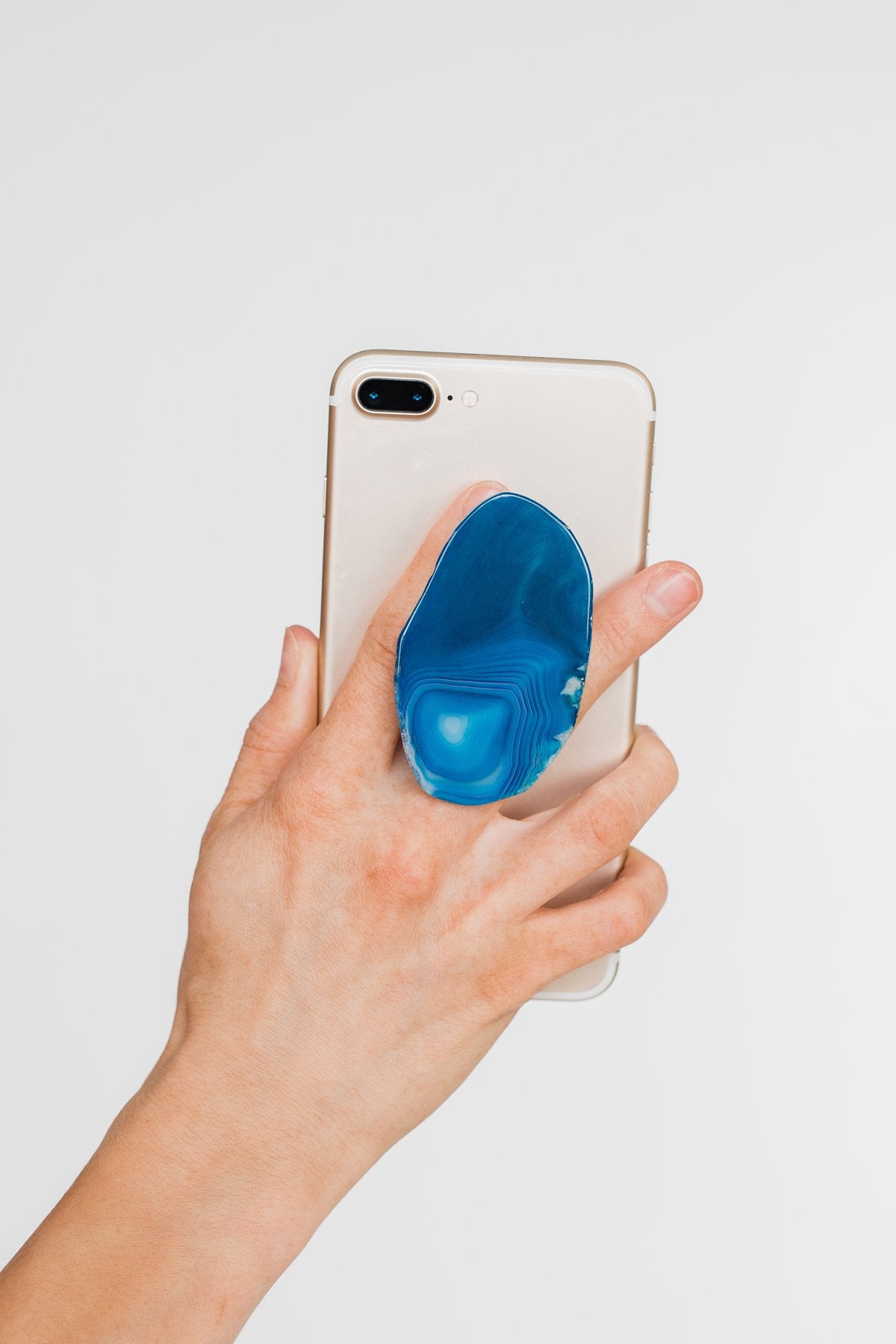Blue Gem Phone Grip