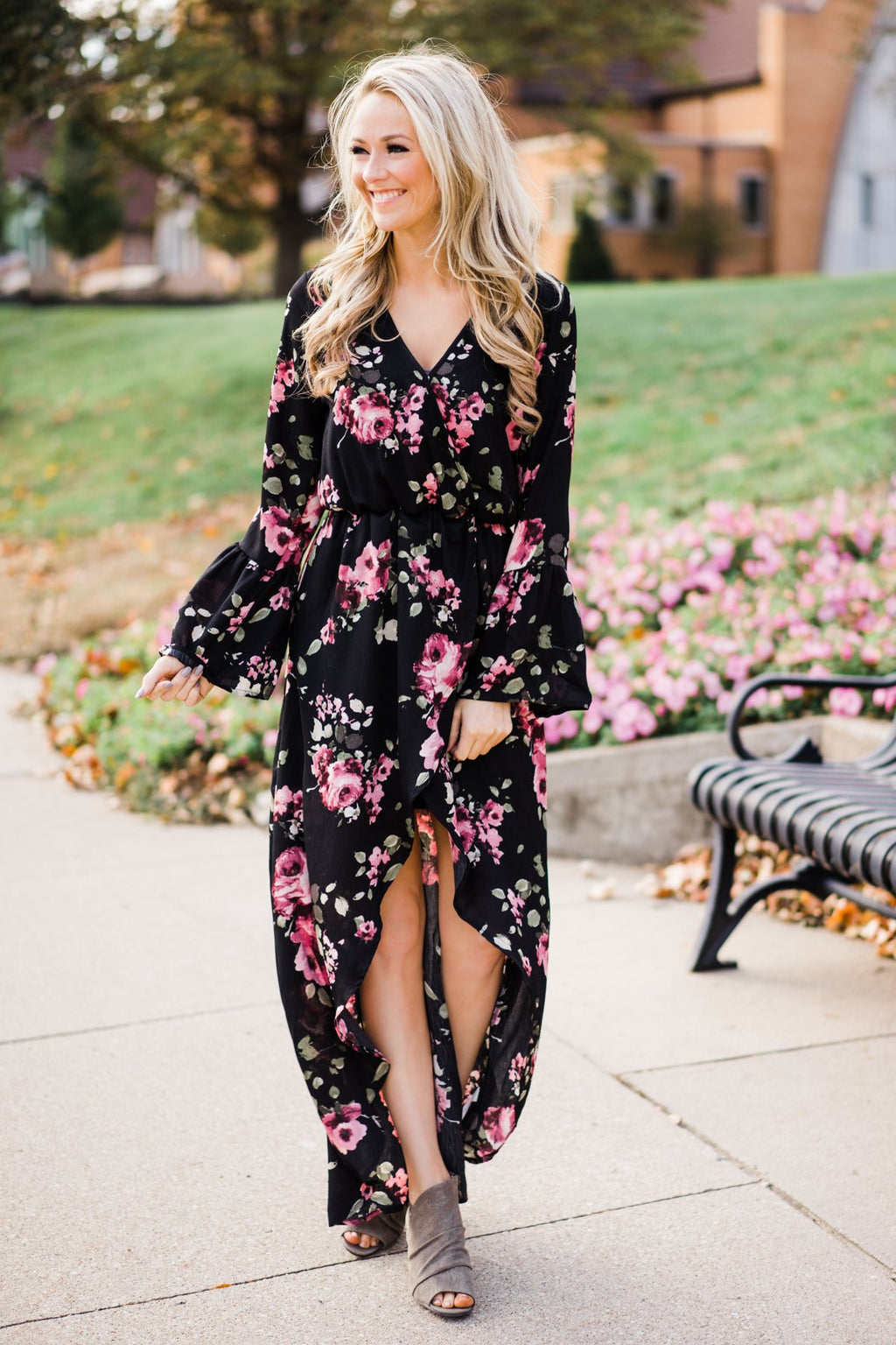 Printed Dress Lifestyle Maxi Dress Steal The Scene Floral Maxi Dress