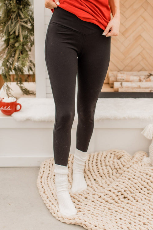 Go The Extra Mile Flare Leggings- Black – The Pulse Boutique