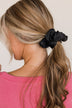 Holiday Cheer Scrunchie- Black