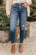 Vervet Mid-Rise Skinny Jean- Ursula Wash