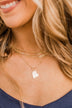 Elevated Style Tiered Heart Necklace- Gold