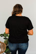 Always Essential V-Neck Top- Black