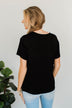 Always Essential V-Neck Top- Black