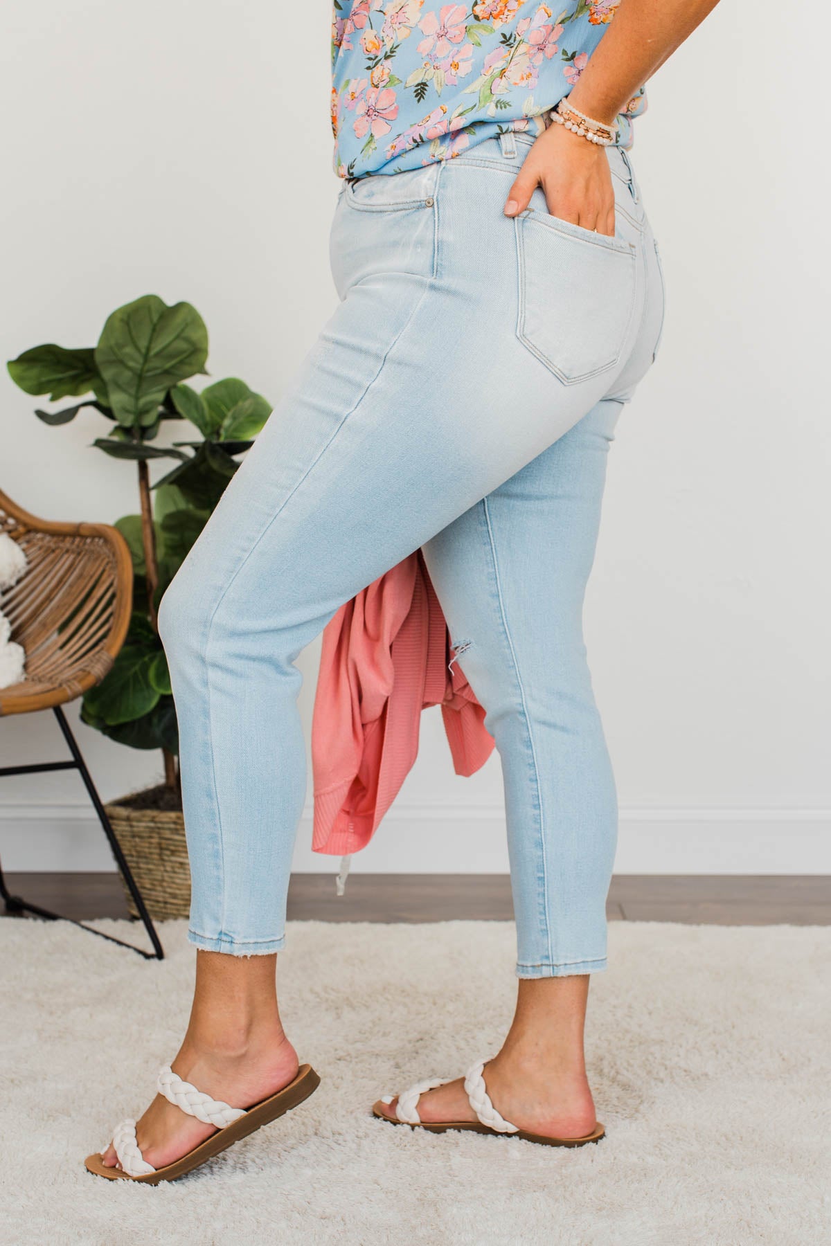 KanCan High-Rise Skinny Jeans- Roisin Wash