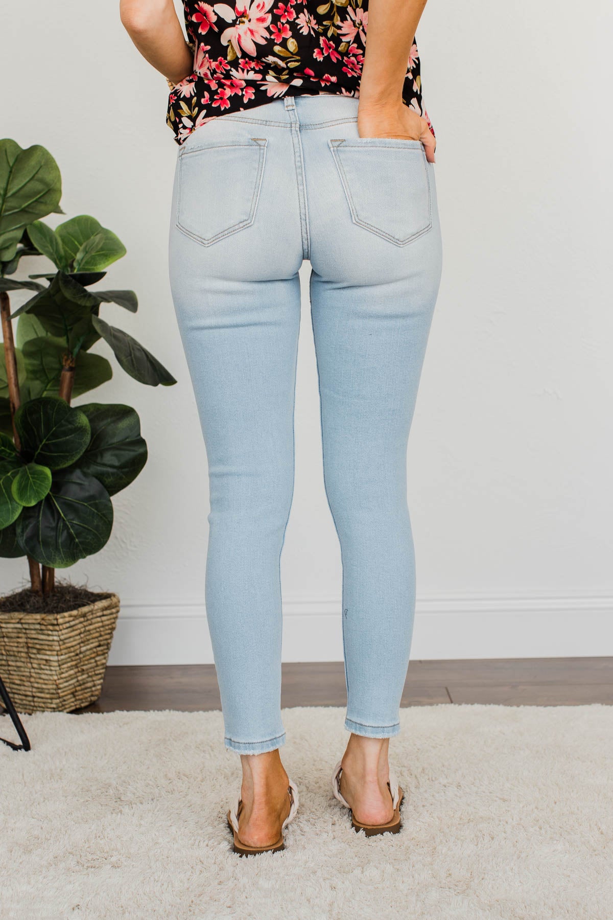 KanCan High-Rise Skinny Jeans- Roisin Wash