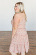 Serene Sights Sleeveless Ruffle Dress- Dusty Mauve