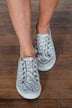 Blowfish Play Sneakers- Off White Zebra Print