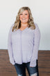 Find Me By The Flowers Knit Sweater- Lilac