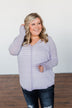 Find Me By The Flowers Knit Sweater- Lilac