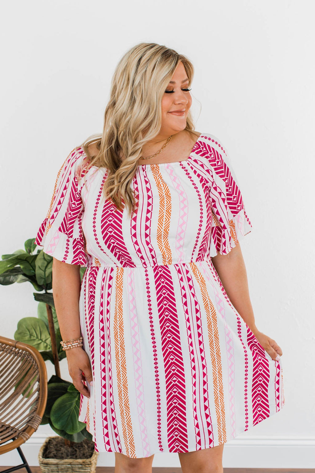 strapless open back dress Mini Tee Mesh Dress - Pink Frosting - Tights & Clothes In Sizes 4-38 main image 1