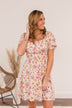 Afternoon Daydream Off-The-Shoulder Dress- Pink