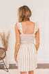 Meet Cute Smocked Mini Dress- Taupe