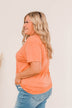 Always Essential V-Neck Top- Sherbert