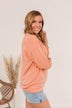 Nothing But Love Long Sleeve Top- Light Salmon