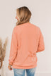 Nothing But Love Long Sleeve Top- Light Salmon