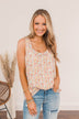 Morning Meadows Floral Tank- Coral & Yellow