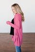 Share The Love Knit Cardigan- Orchid