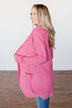 Share The Love Knit Cardigan- Orchid
