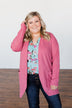 Share The Love Knit Cardigan- Orchid