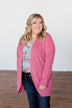 Share The Love Knit Cardigan- Orchid