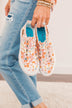 Blowfish Play Sneakers- Off White Daisy Craze Canvas