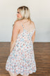 Whisk Me Away Sleeveless Floral Dress- Ivory