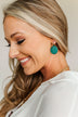 Feeling Fancy Flower Pendant Earrings- Panita