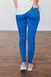 Celebrity Pink Ankle Skinny Jeans- Royal Blue