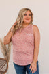 How Do You Do Tank Top- Marsala