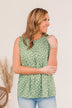 Sit Back And Relax Tank Top- Green