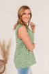Sit Back And Relax Tank Top- Green