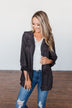 Care About You Lightweight Jacket- Charcoal